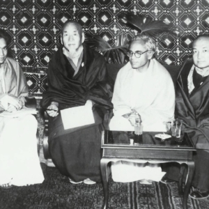 Lokesh Chandra and together with some Tibetan lamas